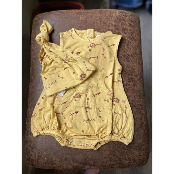 Kate Quinn bubble outfit with hat bamboo bundle Sz 0/3m baby - Picture 1 of 1